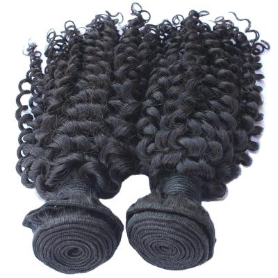 China LK Wholesale Price Mink Hair 12A Grade Soft Thick Curly Hair Bundles Peruvian Cuticle Aligned Hair Barely Shedding Soft Smooth for sale