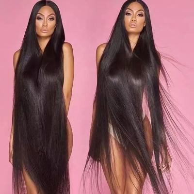 China Good Thickness And Glueless T Type Remy Freestyle Petite Straight Virgin Hair Mid Length LK Lace Front Human Hair Wig With Baby Hair for sale