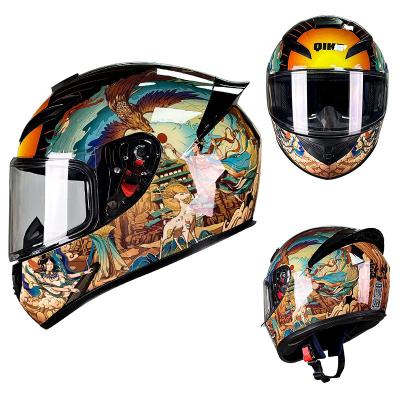 China Electric Bike/Motorcycle/Skate/Winter Motorcycle helmet DOT new anti-impact four season helmet casco para moto motorcycle parts & accessories for sale