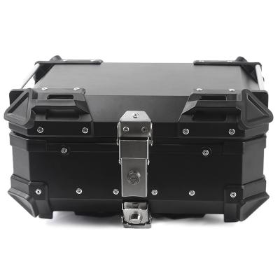 China Aluminium alloy 25L 36L Motorcycle Helmet Box Universal Aluminium Top box Tail Rear Luggage Tool Cases Accessories For Yamaha nmax TNMA for sale