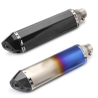 China Aluminum Alloy/Stainless steel For Akrapovic PCX R3 MT09 MT07 R1 R6 CBR Universal muffler flute db killer 51mm Motorcycle Exhaust Modified Pipe silencieux moto for sale