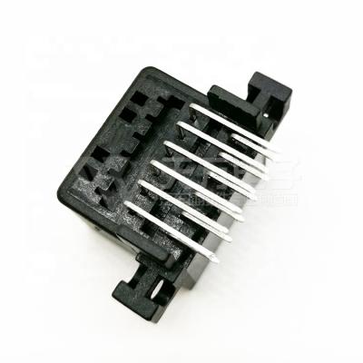 China Black Automotive PCB Header PBT 174051-2 12pin 1.0mm Automotive Connectors for sale