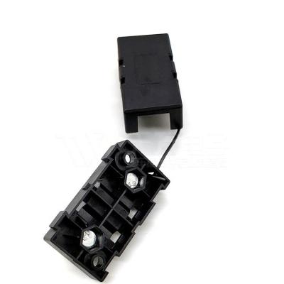 China Automotive Blade ANS Bolt Fork Fuse Holder Fusebox Block With Cover OEM American National Standard NLA Car Audio Fuse Block Holder Box Mini for sale