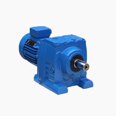 China Hotels R Series Coaxial Helical Gearbox / Gearmotor for sale