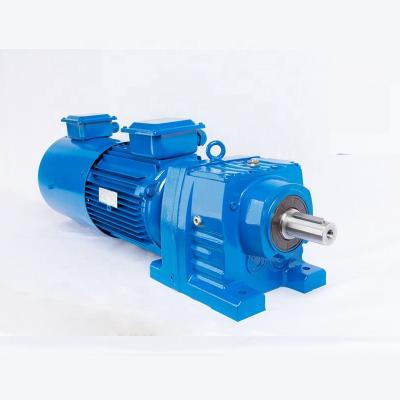 China Hotels China R Series Helical Coaxial Motor with Gearbox for sale