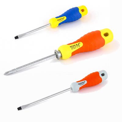 China Newest Selling Tool Precision Phillips Screwdriver Hot Selling Repair Comfortable Handle Double Head Use Retractable Magnetic Bit for sale