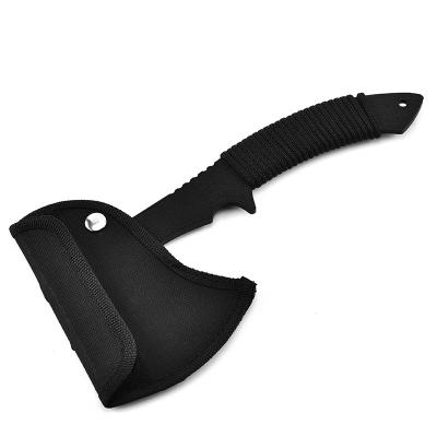 China Wholesale Steel Outdoor Camping Hunting Hatchet Survival Ax Head Handle Steel Wooden Wood Ax Wide for sale