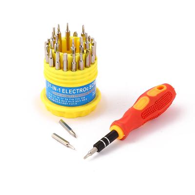 China Easy Turn Attached 31 in 1 Electro Screwdriver Set Disassembly Tool Precision Multifunctional Portable Laptop Repair and Phone Repair Tools for sale