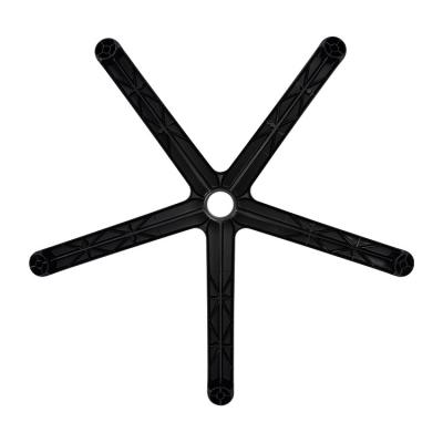 China Office chair quality the good base the office chair parts 5 star hot sale metal swivel chair base aluminum black for sale