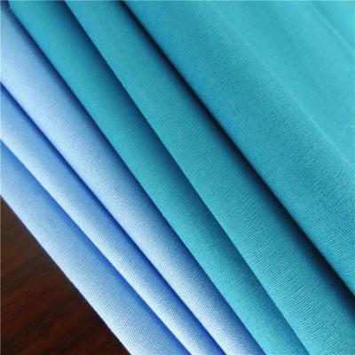 China Viscous Polyester 40/2x40/2 Suit Spandex Shrink-Resistant Fabric Material Suiting Fabric for sale