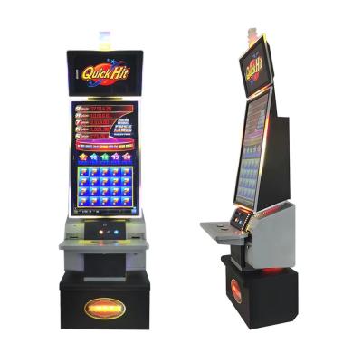 中国 43in / 32In Metal Slot Game Cabinet Curved Flat Touch Screen Fitting Vertical Game 販売のため