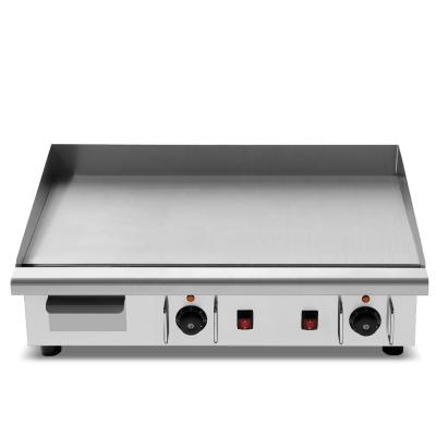 China Hotels Hot Sale Economical CE Certification 4.4kw Full Flat Electric Cooker Top 735mm Griddle for sale