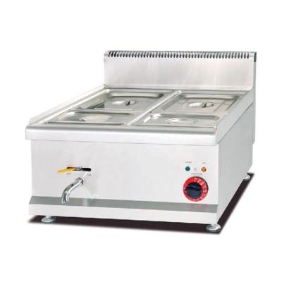 China High Quality Stainless Steel CE Restaurant 1500w Counter Top Combination Electric Bain Marie Buffet for sale