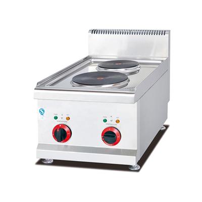 China Countertop Commercial Heating Stainless Steel Kitchen Range Electric Hot Dish Cooker for sale