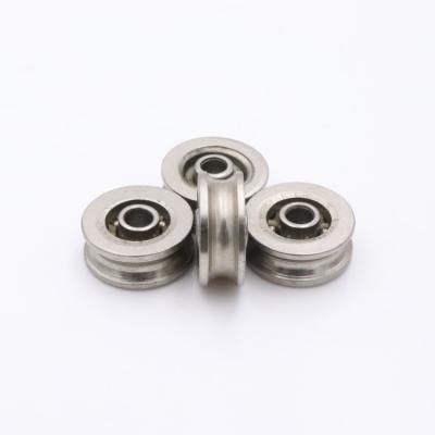 China Long Life U V Groove Bearing Deep Groove Ball Bearing V83 U83zz With Size 3*10*3mm For One Way Bearings for sale