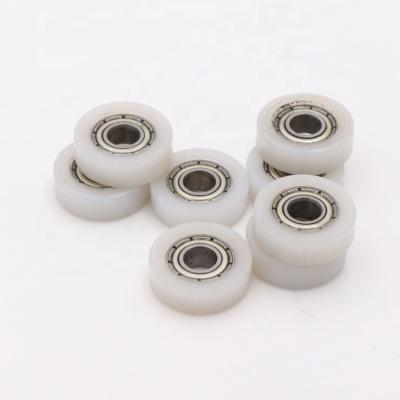 China Plastic Nylon Pulley Low Noise Small Plastic Nylon Pulleys With Door And Window for sale