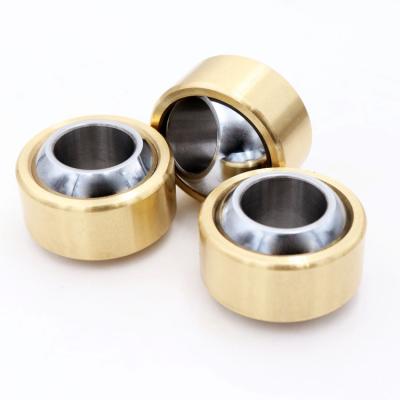 China Long Life Bearing GE16PW Ball Bearing GE16PW Brass Rod End Outer Ball Joint With Bearing 16*32*21 mm for sale