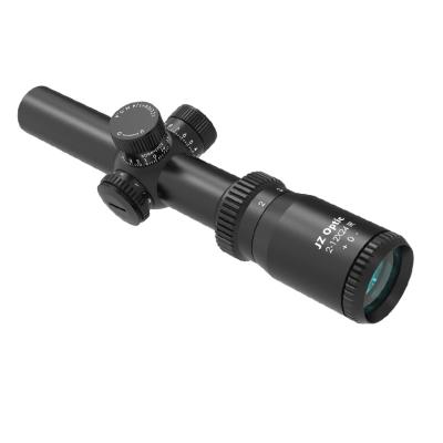 China JZ 2-12x24 IR Optic Optics Red and Green Illuminated Airgun Hunting Scope Riflescope Weapons with Free Mount OEM is 2-12X24 IR Welcome for sale