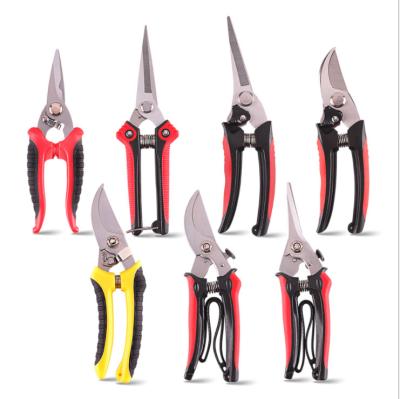 China Anti-skid Thick Handle Garden Tool Kit Branch Shears Garden Fruit Tree Flower Branch Shears for sale