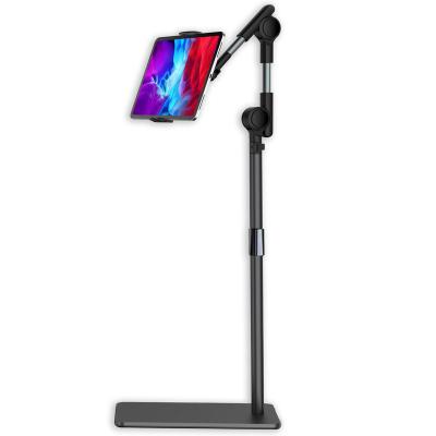 China Professional Genuine Cell Phone Stand Adjustable Phone Holder Smartphone Tablet Phone Holder Floor Stand for sale