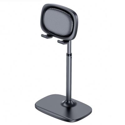 China Adjustable Universal Aluminum Desktop Phone Holder Stand Laptop Tablet Desk Stand Holder Tablet Phone Holder for sale