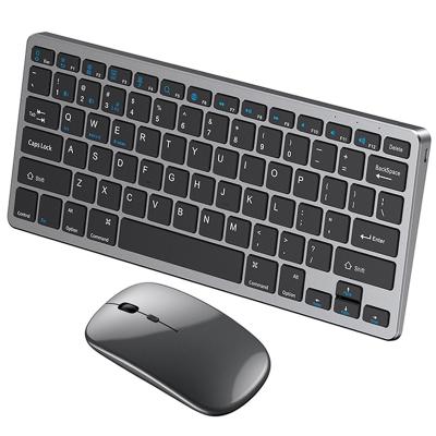 China Anti-drop 2.4G Wireless Keyboard and Mouse Combo Keyboard and Ergonomic Mice for Computer Desktop PC Laptop Build in Rechargeable Battery for sale