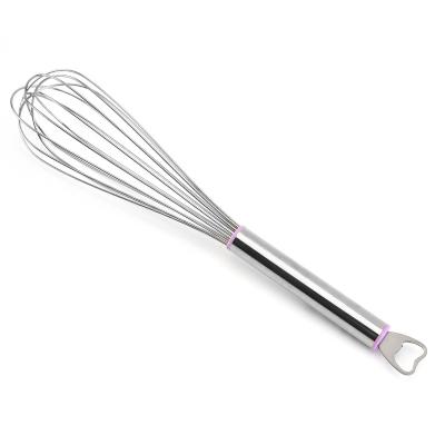 China High Quality Viable Stainless Steel Manual Factory Multifunctional Stainless Steel Wire Egg Beater for sale