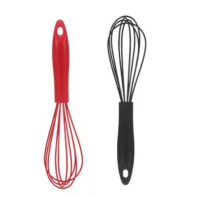 China Non Viable Stick Silicone Balloon Egg Beater Beater Hand Kitchen Coating Beater For Baking for sale