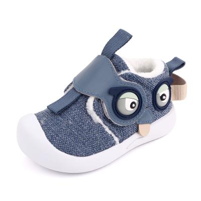 China New Arrival Thermal Cute Cartoon Baby Toddler Shoes Cotton Thickened Casual Warm Shoes for sale