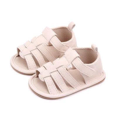 China Unique Casual Rubber Infant Sandals 0-1 Years Old Boy Durable Cool Sandals Infant Kids Walking Toddler Shoes for sale