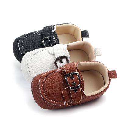 China High Quality Soft Cotton Fabric Leather Toddler Unisex Baby Shoes for sale