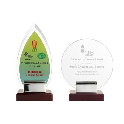 China China New Product Original Custom Shaped Acrylic Awards for sale