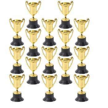 China China Mini Award Trophy Plastic Reward Decor Trophies Gold Toys for sale