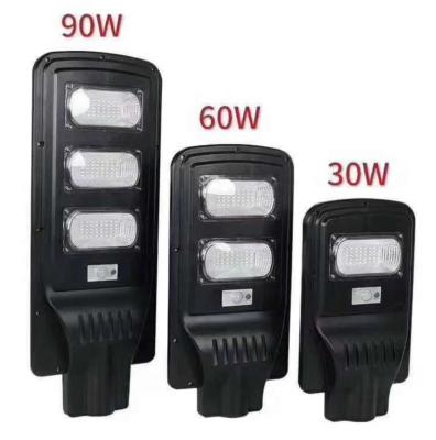 China ROAD 30W 60W 100W 200W ALL IN ONE Integrated Outdoor High Power Led Solar Street Light for sale