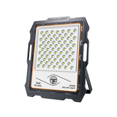 China ROAD Die Casts Aluminum Heavy Duty Ip65 LED Floodlight Waterproof Ultrathin Solar Outdoor Flood Light for sale