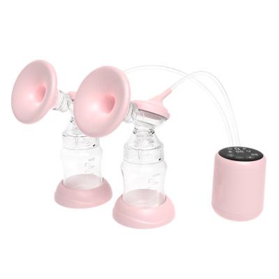 China BPA Free Smart USB Portable Comfortable Portable Bilateral Electric Breast Pump For Baby Feeding With Anti-overflow Vacuum Milk Pumping for sale