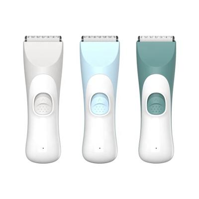 China Carebao Super Quiet Cordless Rechargeable Ceramic Body Trimmer Electric Baby Trimmer For Child With Safety Washable Ceramic Blade for sale