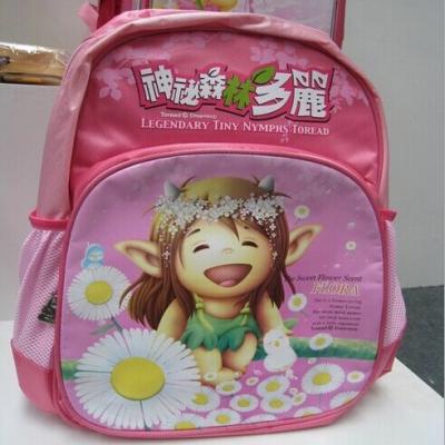 China Washable Full Color Plastisol Heat Transfer Printing Custom Heat Transfers For Iron On For School Bag for sale