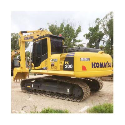 China Excavadora usada Komatsu PC200-8 com 800 horas de trabalho e cilindro hidráulico original à venda