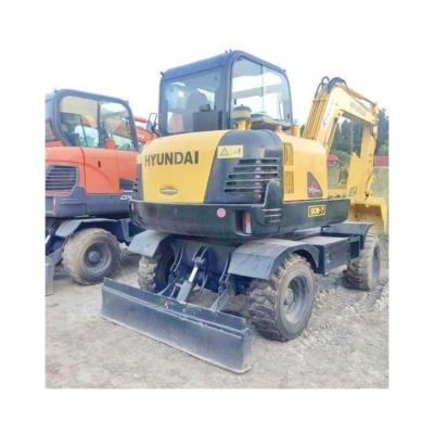 China 4001-6000 Horas de trabajo Excavadora Hyundai R60-7 con capacidad de 0.2 cubos en venta