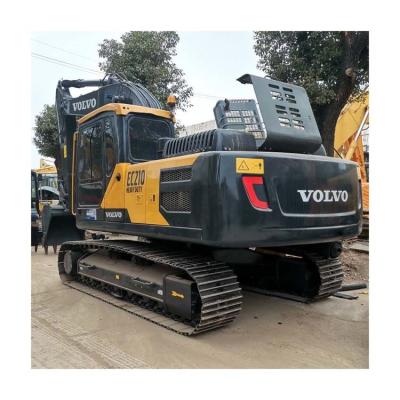 China 21 toneladas Volvo EC 210 Excavadora de segunda mano Buena salud hecha en Japón Peso de la máquina 21000 KG en venta