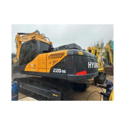 China Hyundai 220-9S 305-9T Excavadora hidráulica de rastreo con motor Cummins y cubo de 1,05 m3 en venta