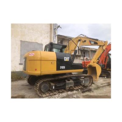 China cilindro hidráulico original utilizado 12 toneladas Caterpillar 312D excavadora para trabajos de excavación en venta