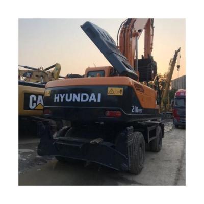 China Hyundai 210w-9 R210w-9 Gebrauchtradbagger in gutem Zustand Original Hydraulikzylinder zu verkaufen