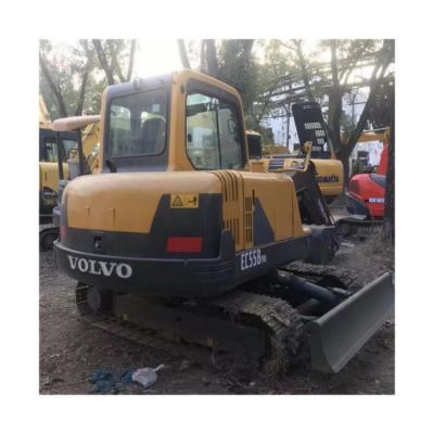 中国 2019年 中古Volvo EC55掘削機 EC55B クローラー掘削機 オリジナル 水力シリンダー ホットセリング 販売のため