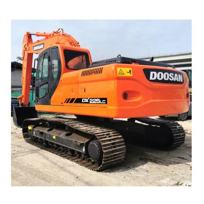 China DOOSAN DX225LC 22 ton Gebruikte graafmachine voor zwaar werk Te koop