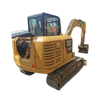 China Excavadora usada CAT306E da América 6175 KG Peso da máquina e bomba hidráulica original à venda