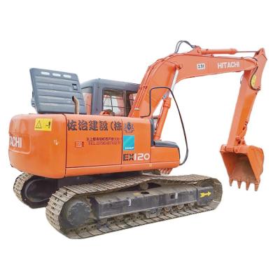 China 12000 KG Good Condition Japan Original Crawler Chain Used Hitachi EX120-5 Excavator for sale