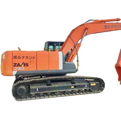 China 24 Ton Used Hitachi ZX240 Excavator Japan Original ZX240-3 with Original Cylinder for sale