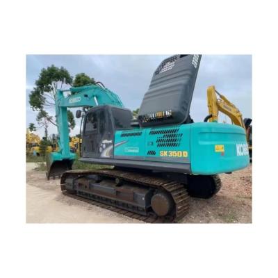 China Gebruikte KOBELCO SK350-8 graafmachine 35000 KG Maschinengewicht Originele hydraulische cilinder Te koop